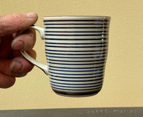 Antique Kimono Ceramic Mug