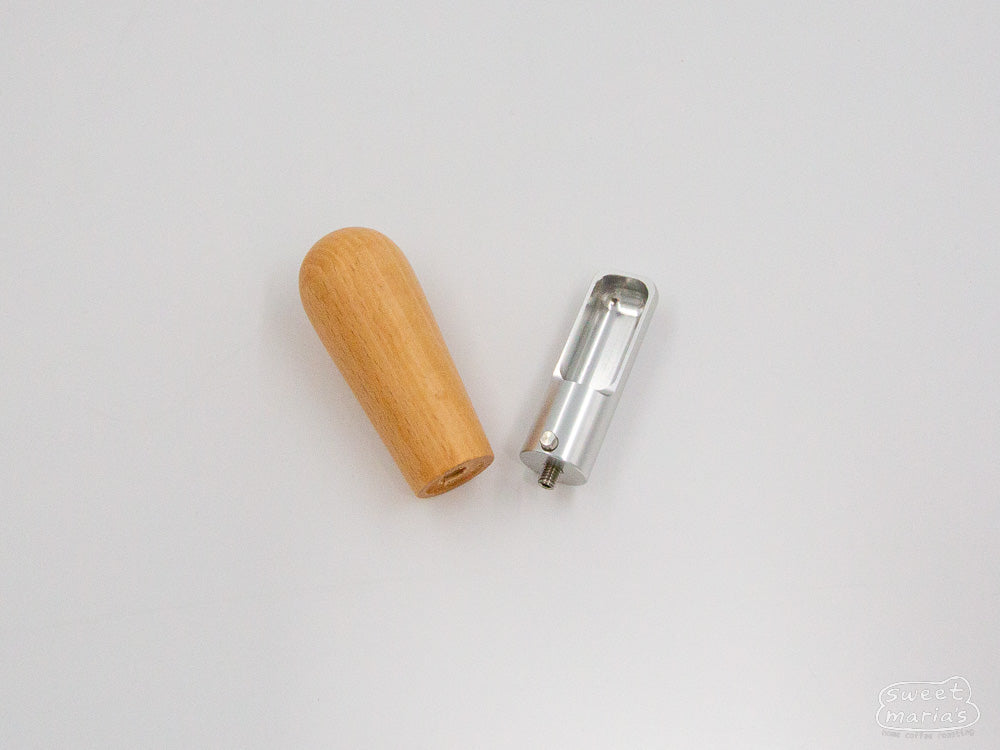 Tryer handle and spoon head for Aillio Bullet R1.