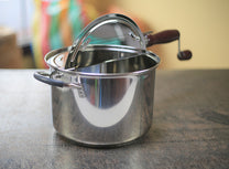 The StovePop stainless steel stovetop roaster 
