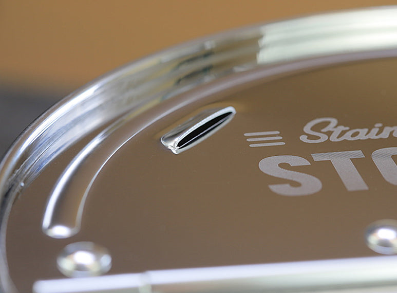 The StovePop stainless steel stovetop roaster 